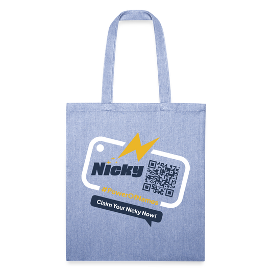Nicky.me - Recycled Tote Bag